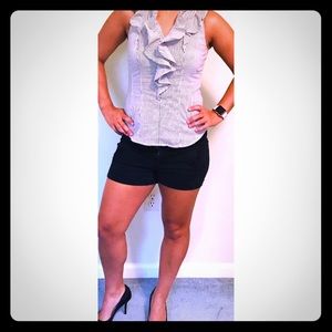 Blue/white pinstripe Tank Top